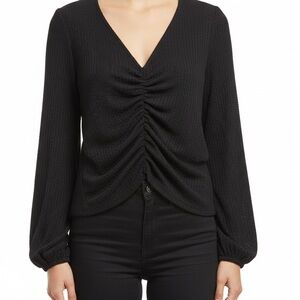 Topshop Women’s Cinched Front Blouse Size 6